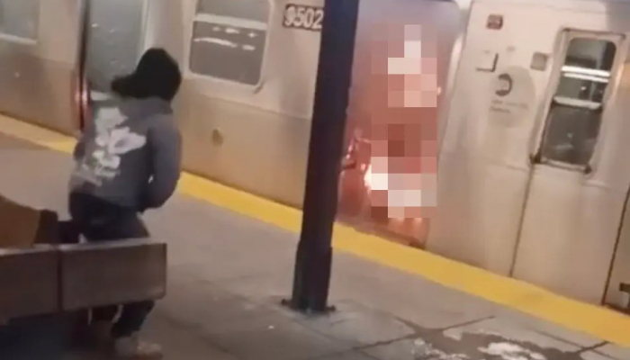 Indifference exposed in New York subway burning