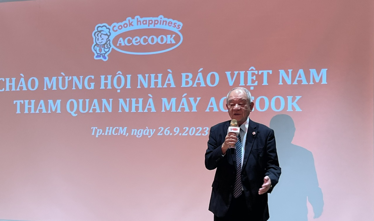 Acecook Vietnam always accompanies press activities image 1