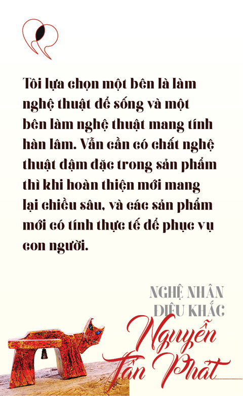 "Vũ điệu" 2023 chú mèo độc bản của nghệ nhân điêu khắc Nguyễn Tấn Phát - Ảnh 6.