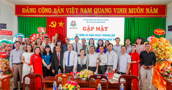 Hội Văn học Nghệ thuật tỉnh Đắk Nông tổ chức gặp mặt kỷ niệm 20 năm Ngày thành lập Hội