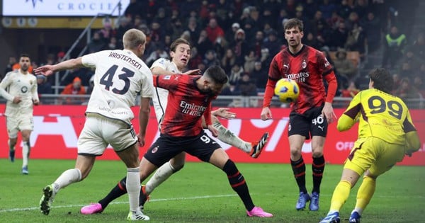 Vắng HLV Mourinho, AS Roma thua toàn diện trước AC Milan