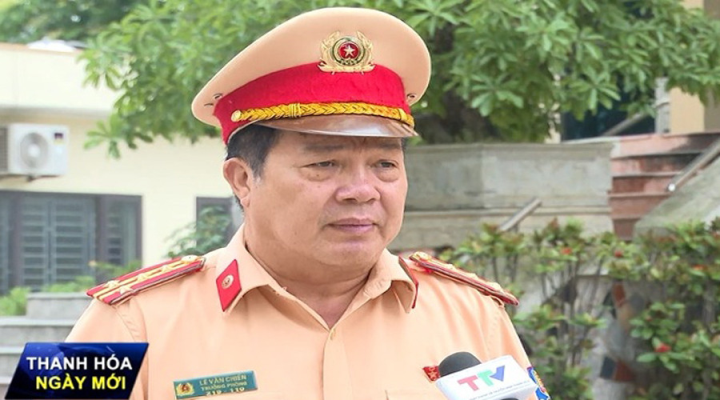 Полковник Ле Ван Чиен. (Фото: Thanh Hoa TV)