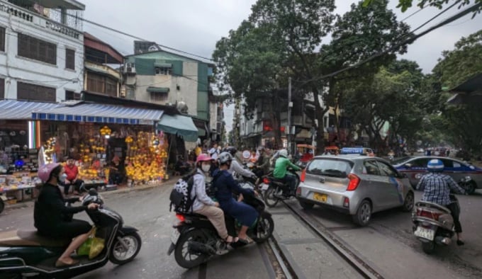 ចរាចរណ៍នៅវៀតណាម។ រូបថត៖ រត់គេចខ្លួន