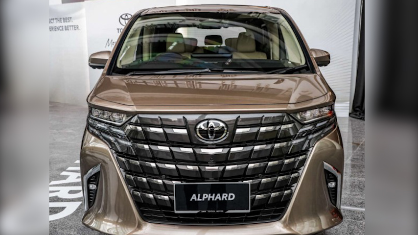 2024 toyota alphard fourth generation with new upgrades to chassis architecture and engine image 2