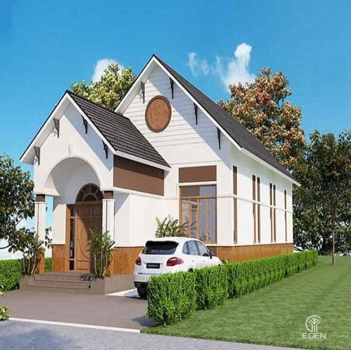 10 modelos de casas de tubo de una planta, sencillas pero modernas, de estilo rural - 6