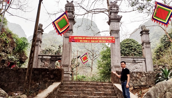 Der heilige Thung La-Tempel verehrt die Nationalmutter in den Bergen und Wäldern.