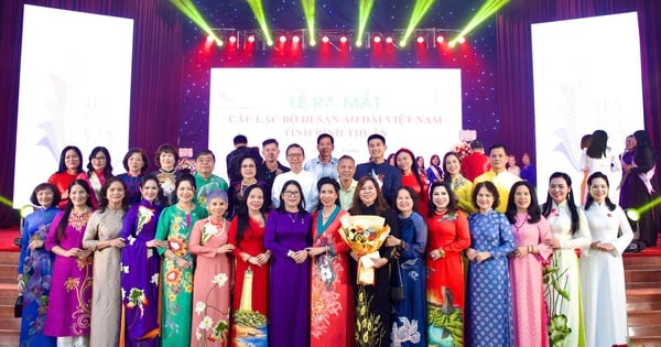 Launching the Vietnamese Ao Dai Heritage Club in Binh Thuan province