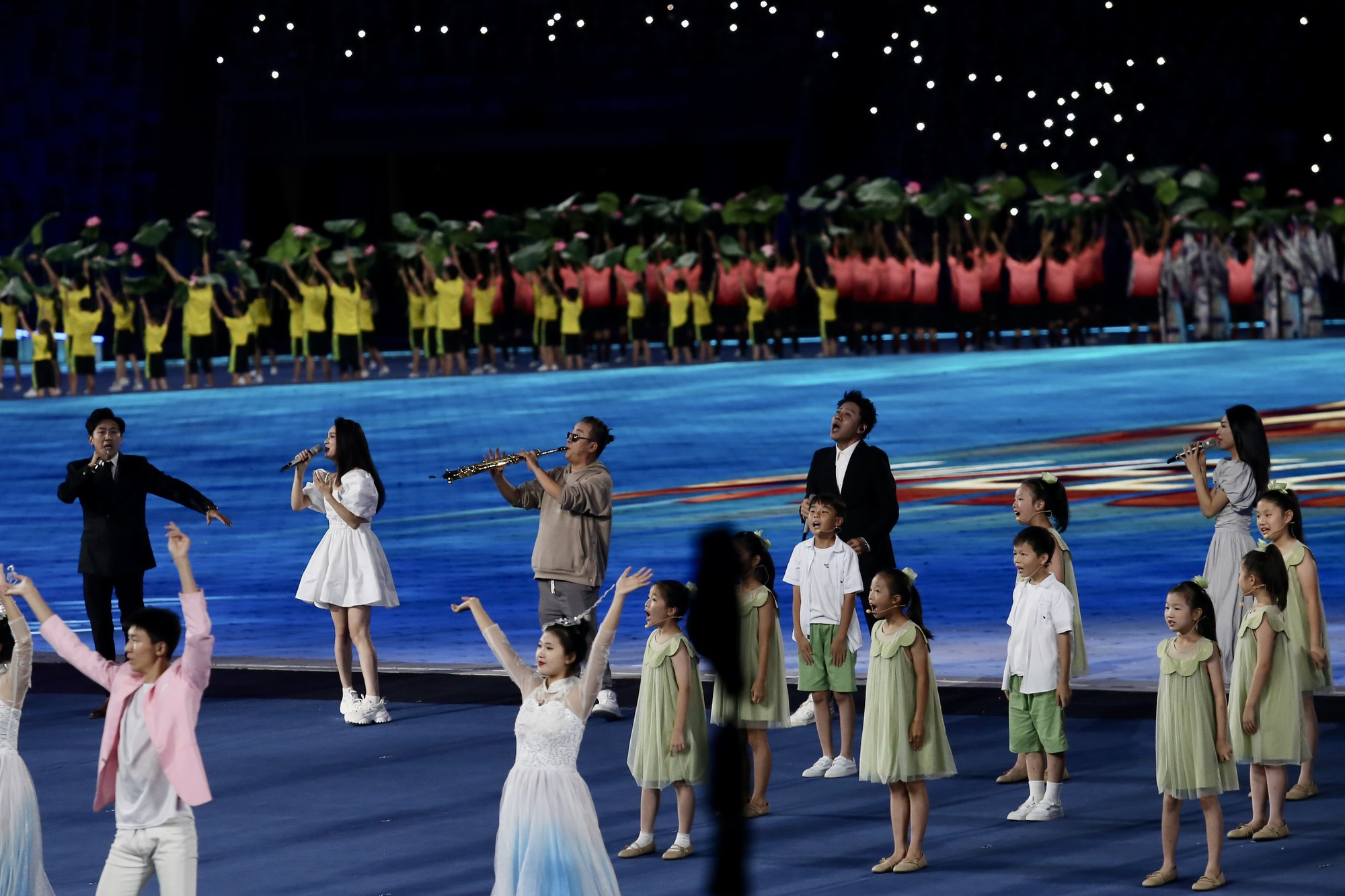 Khai mạc ASIAD 19: Từ trái tim đến trái tim, hướng về châu Á - Ảnh 19.