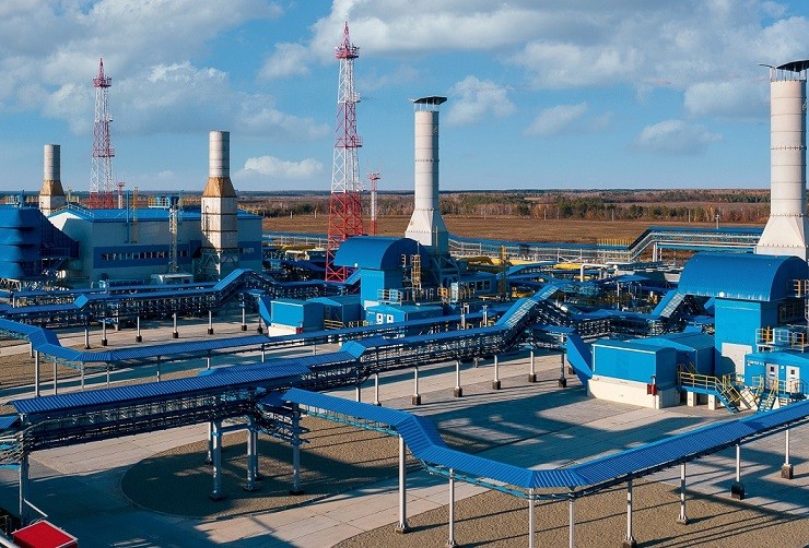 Nga-EU: Khi (Ảnh: Gazprom).