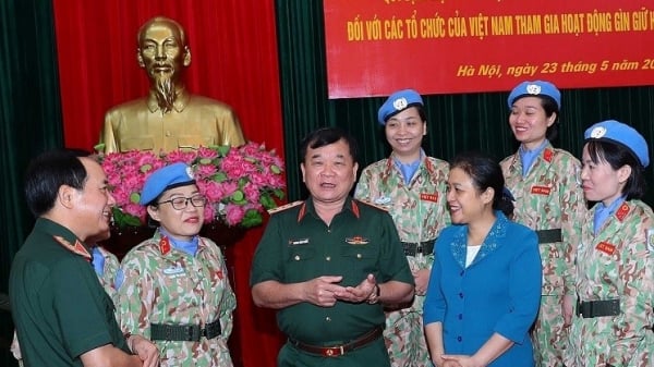 Hướng đến chế độ, chính sách tốt hơn cho lực lượng tham gia hoạt động gìn giữ hòa bình Liên hợp quốc