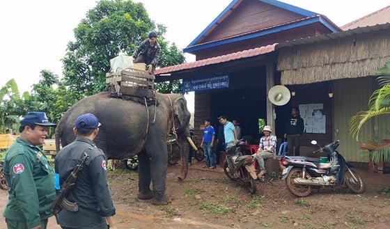 Mehr als 9 Millionen kambodschanische Wähler wählen die Nationalversammlung. Foto 2