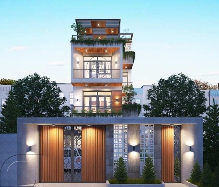 Los modelos más bonitos de casas adosadas de 3 plantas - 6
