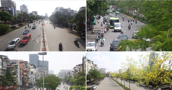 Nahaufnahme der „teuersten Straßen der Welt“ in Hanoi