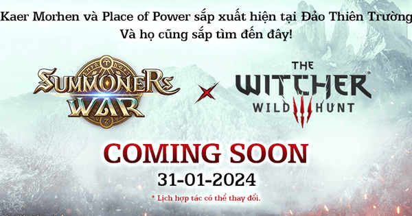 Hé lộ màn hợp tác giữa Summoners War và The Witcher mừng kỷ niệm 10 năm