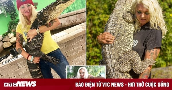 The woman who has a talent for taming crocodiles but receives a lot of criticism