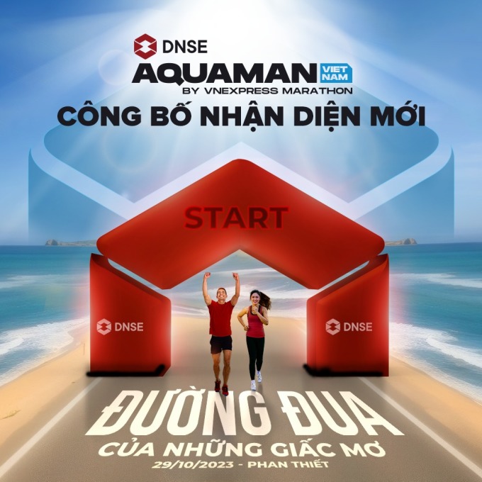 Bộ nhận diện mới của DNSE Aquaman Vietnam 2023.