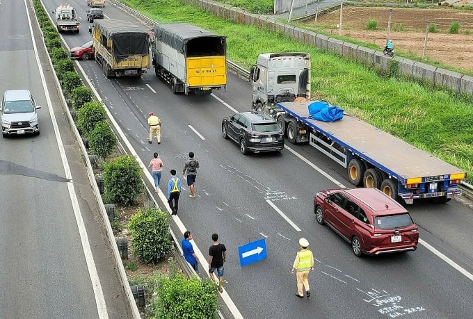 Escena del accidente. Foto: Nam An