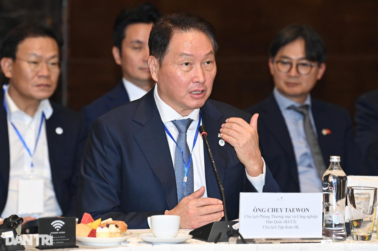 首相、サムスン、SK、ヒュンダイ、LGの社長と会談 - 1 Thủ tướng gặp gỡ chủ tịch Samsung, SK, Hyundai, LG - 1