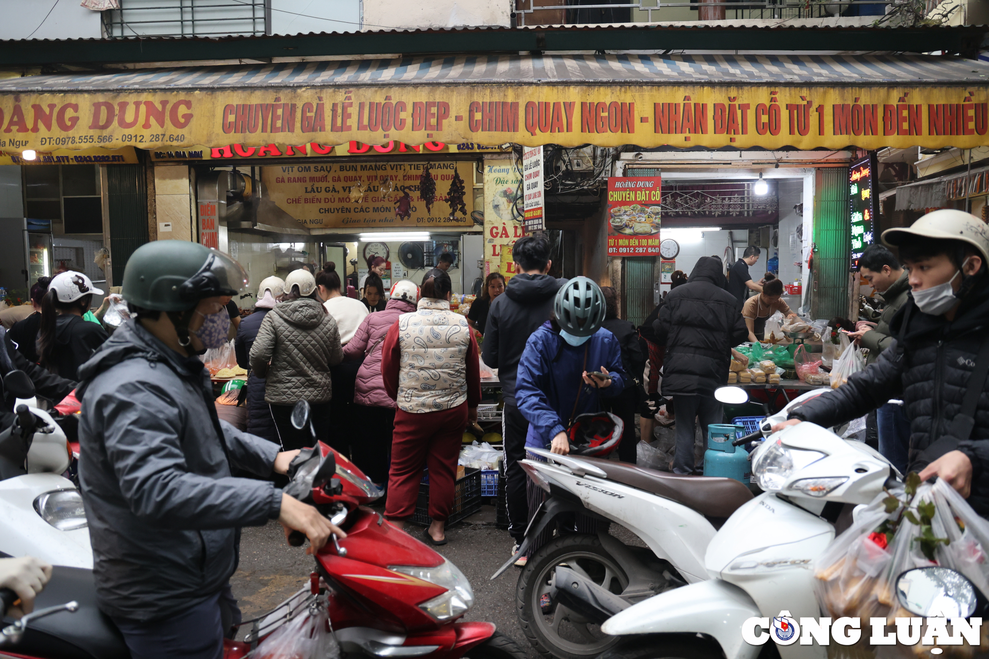 ga ngam hoa hong hut khach tai cho nha giau ha noi hinh 14