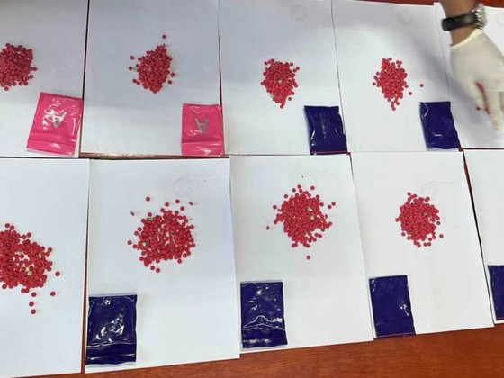 麻薬の違法所持と密売の容疑者2人を逮捕、麻薬3,100錠を押収（写真2）