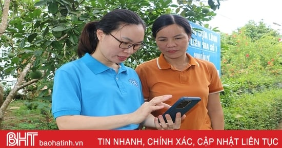 Bảo hiểm xã hội Vũ Quang dẫn đầu Hà Tĩnh về cài đặt VssID