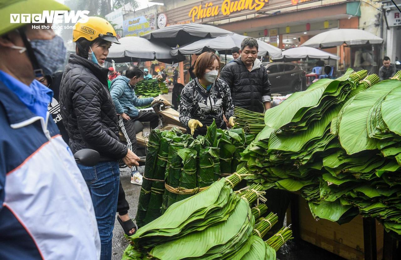 ตลาดใบดงที่เก่าแก่ที่สุดของฮานอยจะคึกคักในวันที่นำไปสู่ ​​Tet - 2