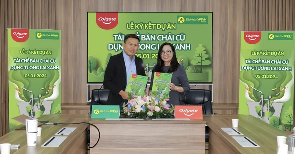 Bách hóa Xanh và Colgate chung tay tái chế bàn chải cũ