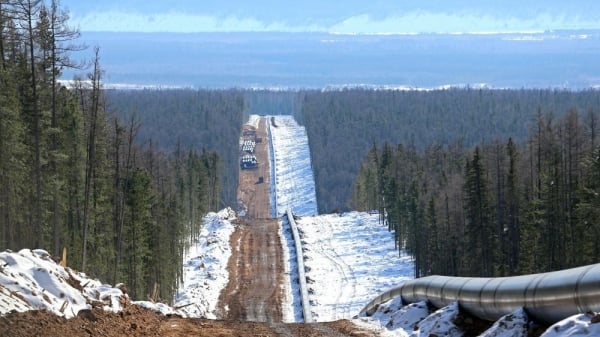 Gazprom tăng bán khí đốt cho Trung Quốc; xuất khẩu dầu ESPO của Nga từ cảng Viễn Đông cao nhất mọi thời đại