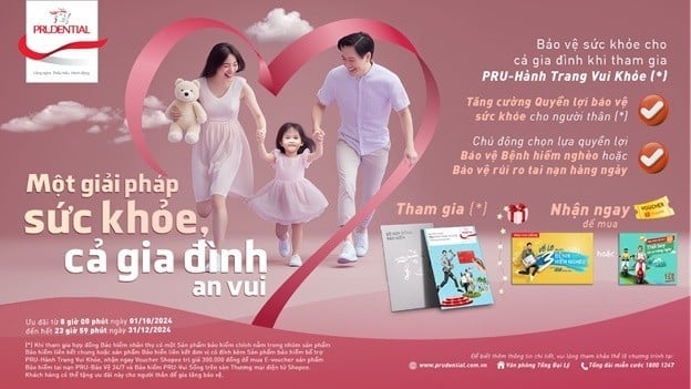 Prudential มอบ “ของขวัญ” โซลูชันการคุ้มครองสุขภาพที่ครอบคลุมสำหรับทั้งครอบครัวในช่วงปลายปี