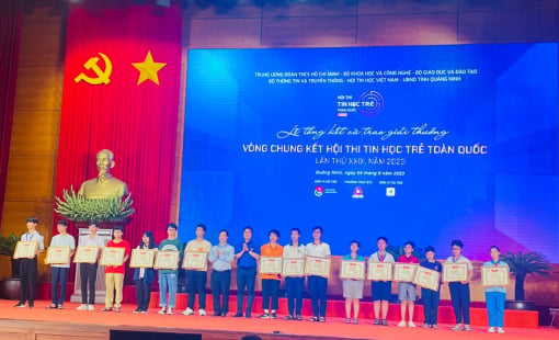 Long An có 4 thí sinh tham gia vòng Chung kết Hội thi tin học trẻ toàn quốc lần thứ XXIX, năm 2023