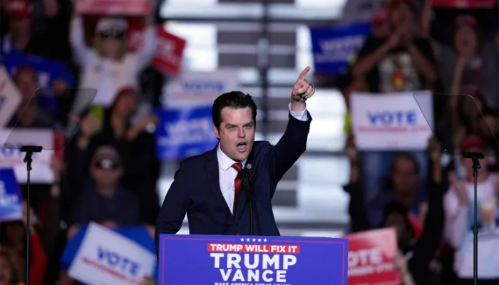 ¿Quién es Matt Gaetz, la persona elegida por el señor Trump para ser Fiscal General de Estados Unidos?