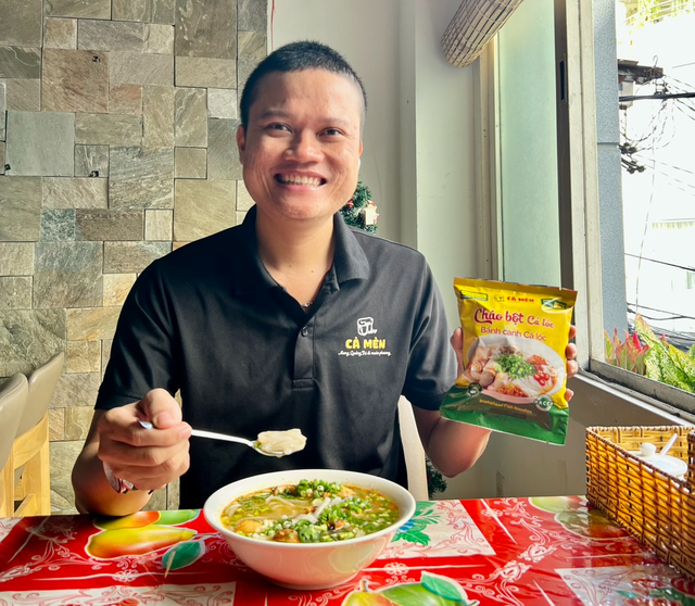 Khát vọng Việt Nam: Chàng trai đưa bánh canh cá lóc       - Ảnh 1.