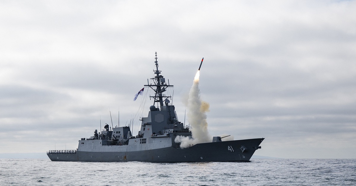 Australian warship test-fires Tomahawk missile, marking 'important milestone'