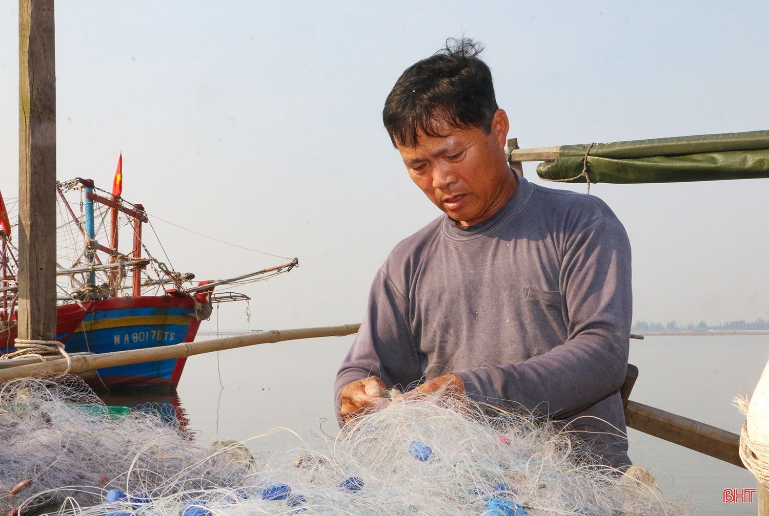 Fishermen love the sea