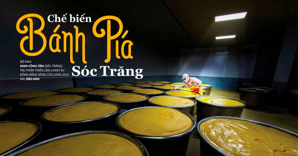 Chế biến bánh pía Sóc Trăng -