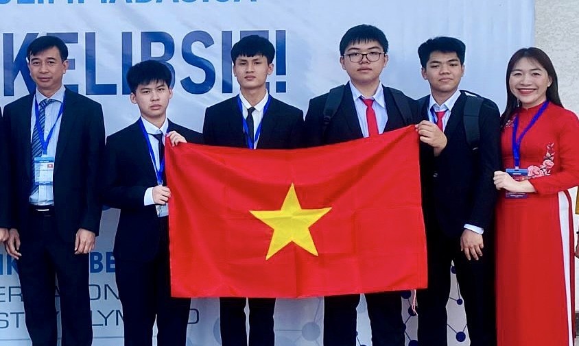 Estudiantes vietnamitas encabezan concurso internacional de química