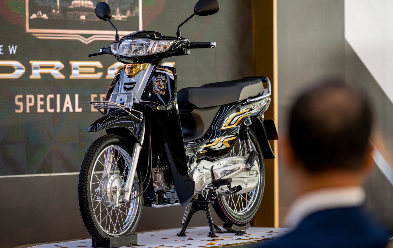 honda ra mat dream 125 phien ban ky niem 25 nam gioi han chi 88 chiec hinh 2