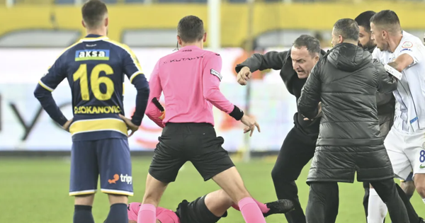 Turkish club president arrested after referee punched, hospitalized