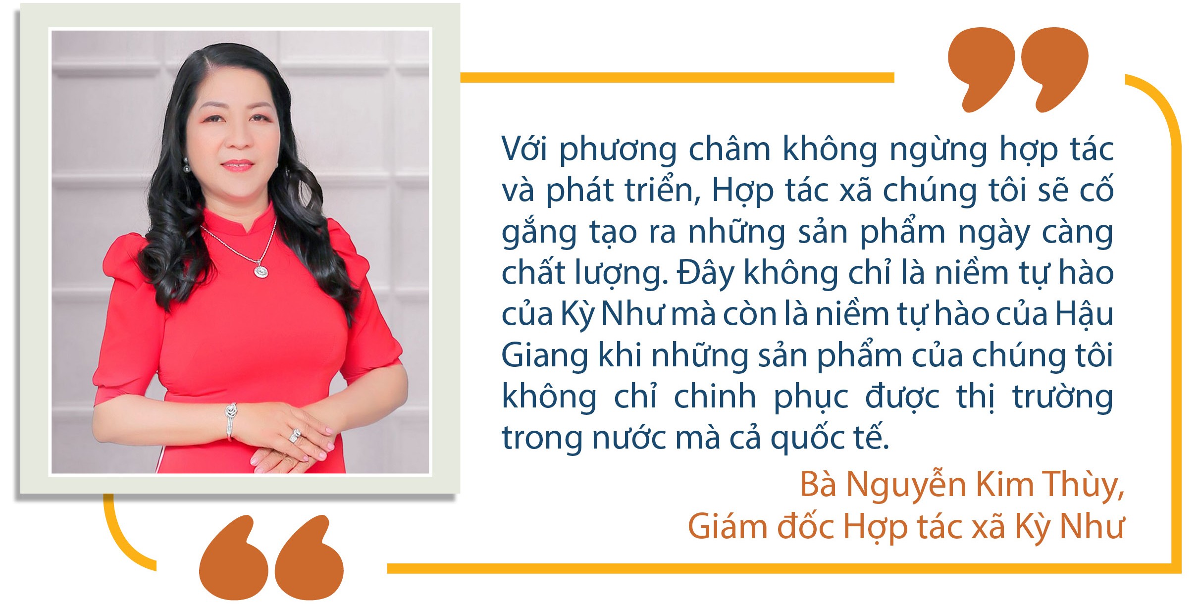 Người phụ nữ đưa thương hiệu cá thát lát Hậu Giang vươn tầm quốc tế