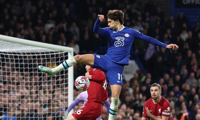 Chelsea drew 0-0 with Liverpool at Stamford Bridge, London in the Premier League on April 4, 2023. Photo: Reuters