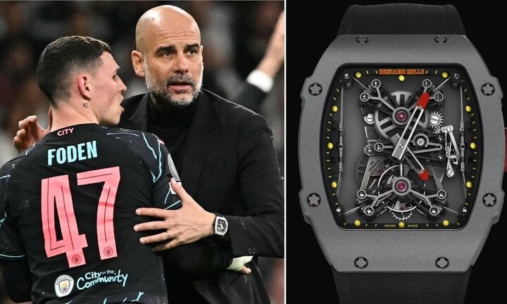 El reloj súper raro y súper lujoso de Pep.