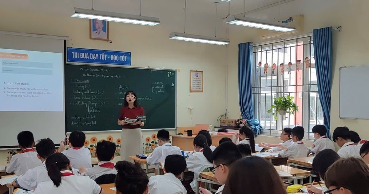 Miles de profesores de Hanoi recibirán bonificaciones según el Decreto 73