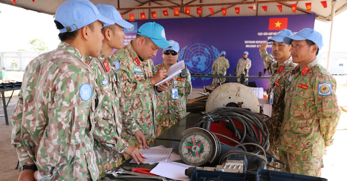 El tercer equipo de ingenieros de Vietnam garantiza una capacidad integral para operar todo tipo de equipos.