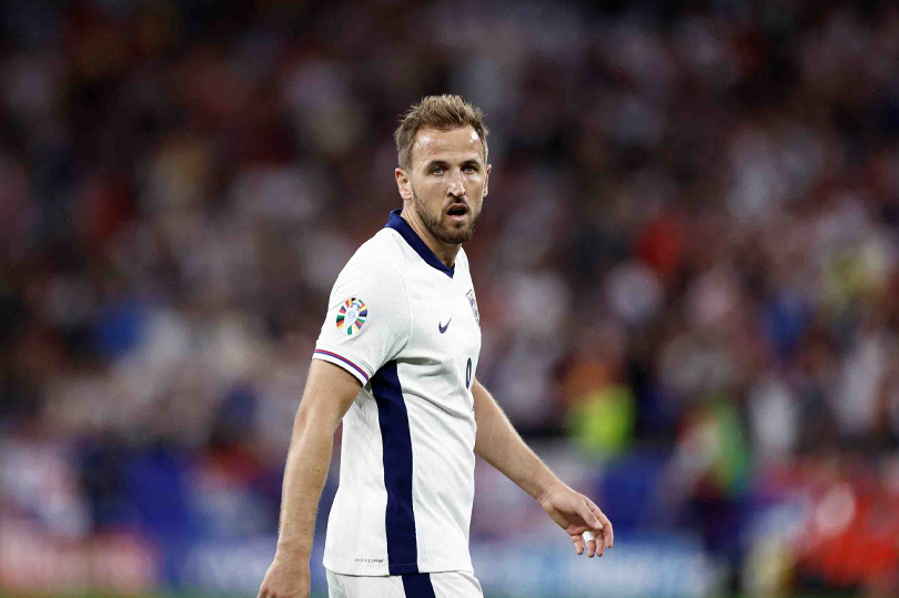 Harry Kane មិន​បាន​បន្សល់​ទុក​នូវ​ការ​ចាប់​អារម្មណ៍​ច្រើន​ទេ​បន្ទាប់​ពី​ការ​ប្រកួត​ពីរ​លើក​នៅ EURO 2024។ រូបថត៖ AFP