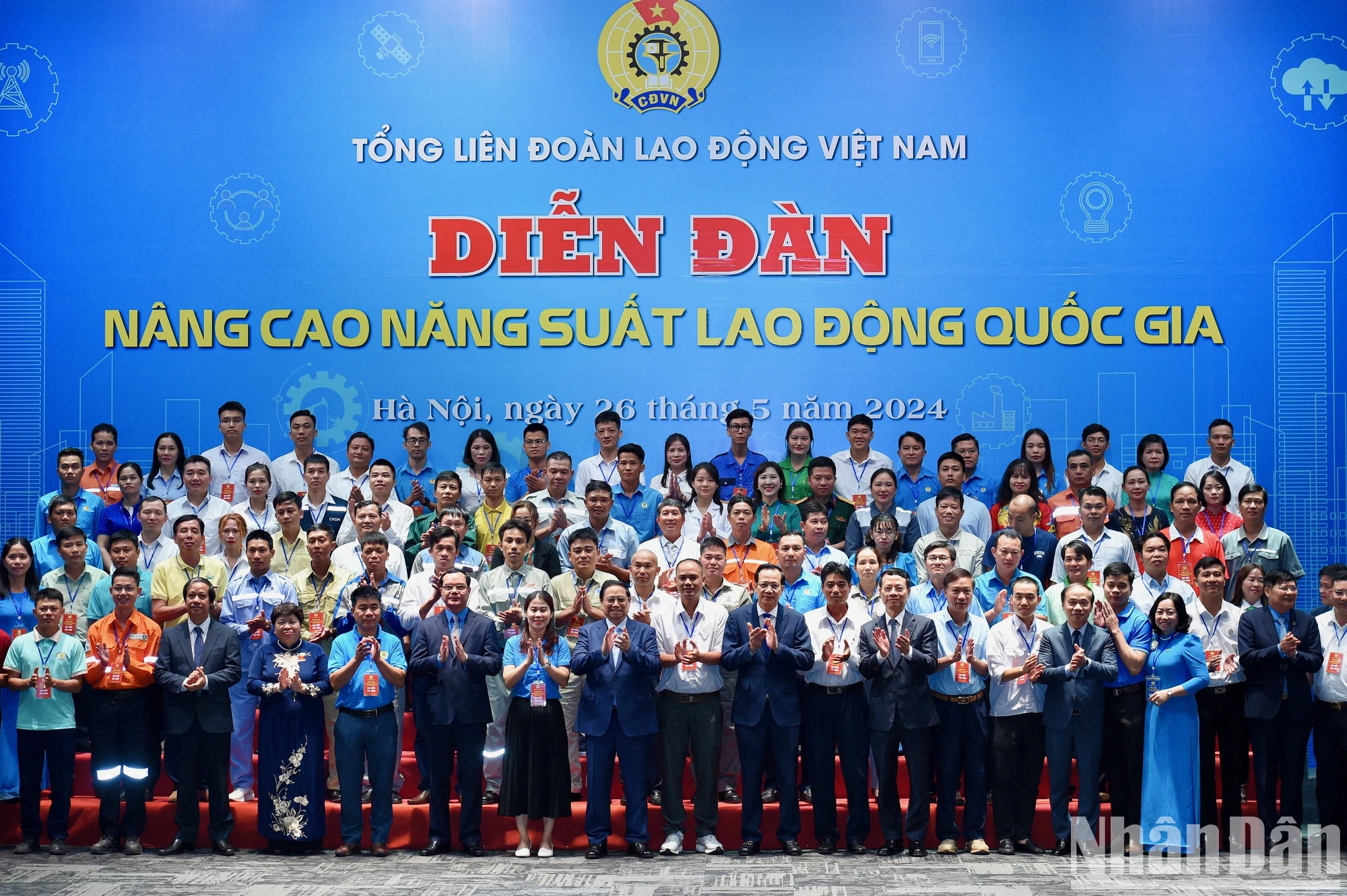 [Ảnh] Thủ tướng dự Diễn đàn nâng cao năng suất lao động quốc gia năm 2024 ảnh 12