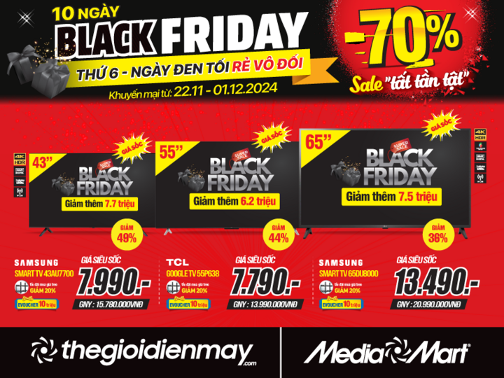 Black Friday: MediaMart-Sale bricht ein und bietet 70 % Rabatt auf Tausende von Produkten – 2