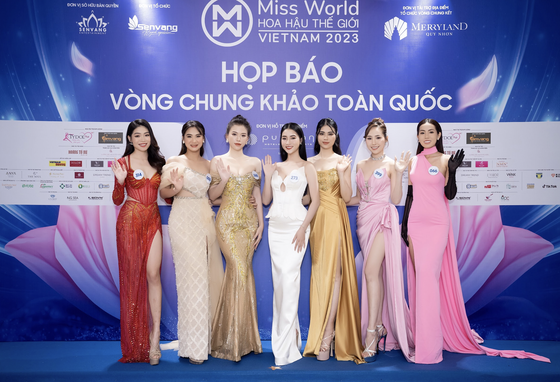 59 concursantes ingresaron a la ronda final de Miss Mundo Vietnam 2023 foto 3