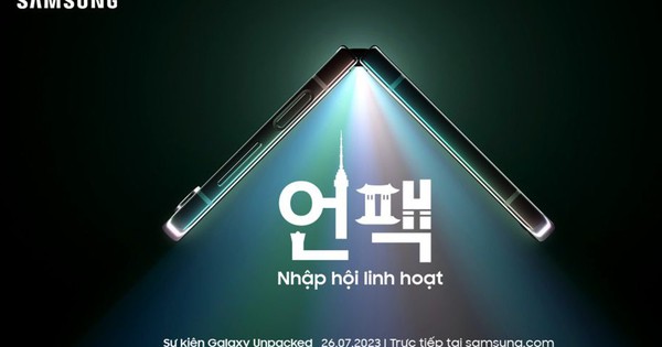 Samsung gửi thư mời ra mắt smartphone màn hình gập mới