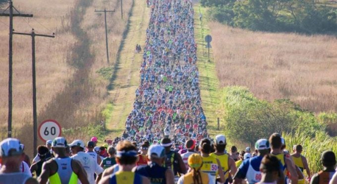 Comrades Marathon có quy mô lớn bậc nhất thế giới. Ảnh: Run247