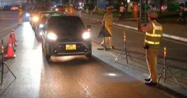 El subdirector de la policía de la ciudad de Thai Nguyen violó la regla de concentración de alcohol y fue multado